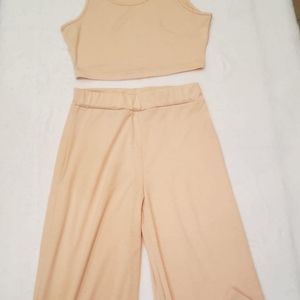 Crop top & pant set